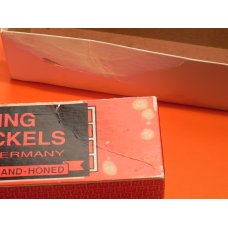 Vintage J A Henckels Presentation Hunting Knife (HK500) W Gold Scroll & Buck Blade Etch + Sheath&Box Vintage J A Henckels Presentation Hunting Knife (HK500) W Gold Scroll & Buck Blade Etch + Sheath&Box