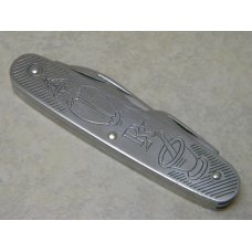 Imperial Stainless USA Metal RX Pharmacy Scout Camp Utility Knife Imperial Stainless USA Metal RX Pharmacy Scout Camp Utility Knife