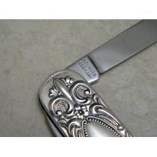 Towle Stainless Solingen Germany Sterling Silver Lobster Knife with Scissors Towle Stainless Solingen Germany Sterling Silver Lobster Knife with Scissors