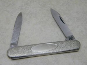 Case XX Stainless USA 1970's Metal C M279F Pen Knife with File "Never produced - Sample Only"