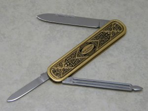 Bierhoff Solingen Rostfrei Stainless Toledo Scale Advertising Gentleman's Lobster Knife