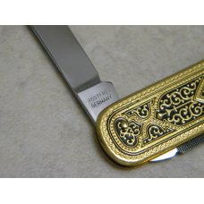 Bierhoff Solingen Rostfrei Stainless Toledo Scale Advertising Gentleman's Lobster Knife Bierhoff Solingen Rostfrei Stainless Toledo Scale Advertising Gentleman's Lobster Knife