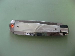 SCHATT & MORGAN #3 EXPRESS AUTO DROP POINT CRACKED ICE ACRYLIC 