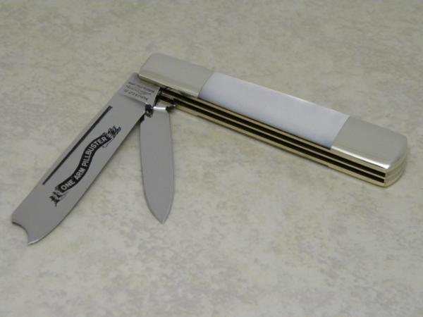 Parker Cut. Co. Surgical Steel Japan Pearl One-Arm Razor Pillbuster Knife Parker Cut. Co. Surgical Steel Japan Pearl One-Arm Razor Pillbuster Knife