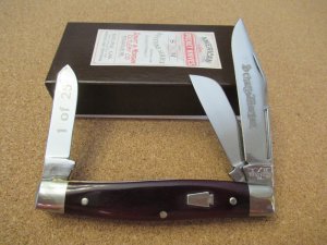 Schatt & Morgan  Stockman Pattern #49 Brown Bone