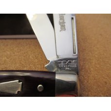 Schatt & Morgan Stockman Pattern #49 Brown Bone Schatt & Morgan Stockman Pattern #49 Brown Bone