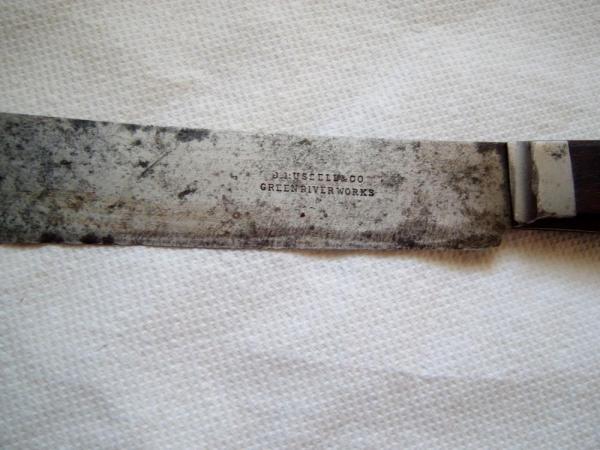 1800's RUSSELL GREEN RIVER FUR TRADE OR INDIAN WARS