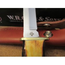2007 Case Stag Handle Fixed Blade Pattern # 5 Finn 2007 Case Stag Handle Fixed Blade Pattern # 5 Finn