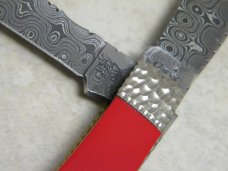 Case XX Custom Michael Prater Painted Pony Damascus Trapper Knife 2007 NIB Case XX Custom Michael Prater Painted Pony Damascus Trapper Knife 2007 NIB