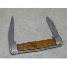 Case XX USA Curly Maple 72033 SS Pen Knife c.1989 Case XX USA Curly Maple 72033 SS Pen Knife c.1989