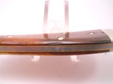Schatt & Morgan Saddle Horn Knife Smooth Bone Schatt & Morgan Saddle Horn Knife Smooth Bone