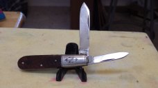Sterling Knife Co. Barlow made by the New York Knife Co., Hammer Brand, Electric Co Sterling Knife Co. Barlow made by the New York Knife Co., Hammer Brand, Electric Co