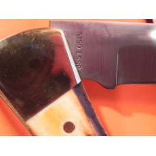 1980 Case xx Hammerhead Shark Folding Hunter Knife w Sheath, Instructions & Orig Box -5159 LSSP -NOS
