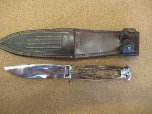 Case XX Stag Handle Fixed Blade Pattern # 5325-5