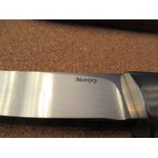 Claude Montjoy  Stag Handle Fixed Blade Skinner 
