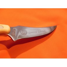 Schrade Scrimshaw Sharp Finger Hunting/Skinning Knife w Massey Harris Farm Tractor Theme -502SC -NOS Schrade Scrimshaw Sharp Finger Hunting/Skinning Knife w Massey Harris Farm Tractor Theme -502SC -NOS