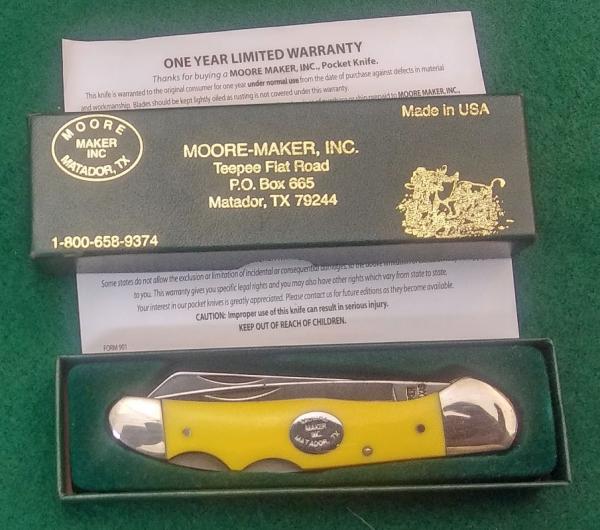 Moore Maker Double Lockback Trapper Moore Maker Double Lockback Trapper