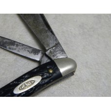 Case Tested XX 1920-1940 Rough Black 6220 Peanut Jack Knife Case Tested XX 1920-1940 Rough Black 6220 Peanut Jack Knife