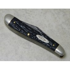 Case Tested XX 1920-1940 Rough Black 6220 Peanut Jack Knife Case Tested XX 1920-1940 Rough Black 6220 Peanut Jack Knife