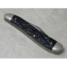 Case Tested XX 1920-1940 Rough Black 6220 Peanut Jack Knife Case Tested XX 1920-1940 Rough Black 6220 Peanut Jack Knife