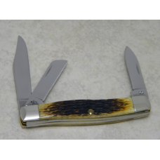 Case Bros. Cutlery Co. USA Antique Bone 63032 SS Stockman Knife in Box c.2006 Case Bros. Cutlery Co. USA Antique Bone 63032 SS Stockman Knife in Box c.2006