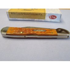 2015 Case XX Harvest Orange Bone Handle Copperlock 61549L SS 2015 Case XX Harvest Orange Bone Handle Copperlock 61549L SS
