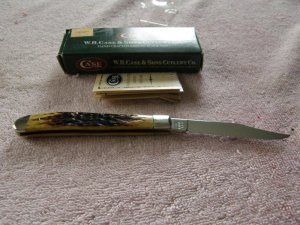 MINT in box CASE XX #6104 SS Trapper Knife