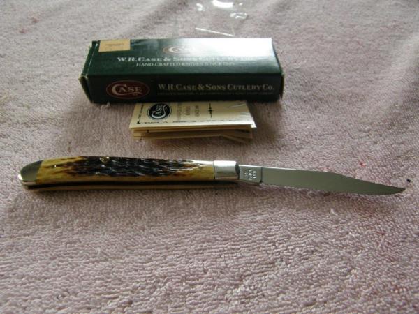 MINT in box CASE XX #6104 SS Trapper Knife