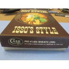 Case XX Boot Hunter Pattern # P62-4 1/2 SS Case XX Boot Hunter Pattern # P62-4 1/2 SS