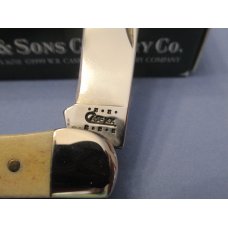 2000 Case XX Vintage Stag Handle Tiny Folding Hunter Pattern # THV51165 SSM 2000 Case XX Vintage Stag Handle Tiny Folding Hunter Pattern # THV51165 SSM