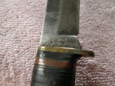 Old Boy Scout Fixed Blade nife and sheath