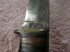Old Boy Scout Fixed Blade nife and sheath