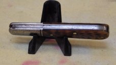 Shapleigh Hardware Co. Diamond Edge Barlow Single Blade Pocket Worn Bone Handles Shapleigh Hardware Co. Diamond Edge Barlow Single Blade Pocket Worn Bone Handles