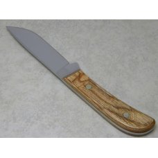 Queen Cut. Co. Titusville PA #4180 Oak Drop Point Hunter Fixed Blade Sheath Knife in Box