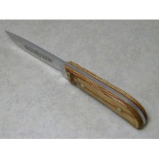 Queen Cut. Co. Titusville PA #4180 Oak Drop Point Hunter Fixed Blade Sheath Knife in Box
