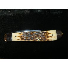 Case XX USA 2002 Bone 6207G SS Mini Amber Trapper Golf Knife Case XX USA 2002 Bone 6207G SS Mini Amber Trapper Golf Knife