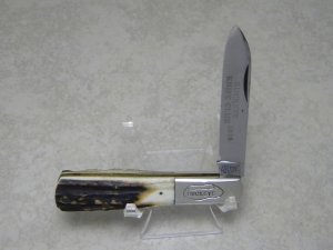 Bob Cargill Stag Barlow Knife - Buckeye Knife Club 1978