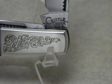 Cripple Creek USA by Bob Cargill Black Pearl Barlow Knife - 6th Annual AECA Knife Show Sept., 1984