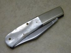 Cripple Creek USA by Bob Cargill Black Pearl Barlow Knife - 6th Annual AECA Knife Show Sept., 1984