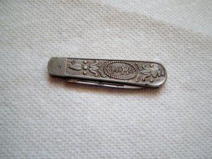 FROM MY COLLECTION ABOUT 30 YRS.( (TWO KNIVES) 1800's CONN. FRARY(