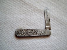 FROM MY COLLECTION ABOUT 30 YRS.( (TWO KNIVES) 1800's CONN. FRARY(