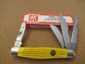 Henckel 4 Blade Yellow Bone  Stockman 