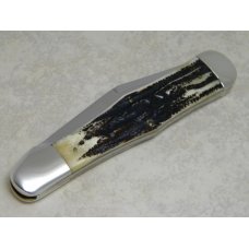 Queen Cutlery Co. Collectors 2002 Winterbottom Bone #32 Coke Bottle Folding Hunter Knife in Box Queen Cutlery Co. Collectors 2002 Winterbottom Bone #32 Coke Bottle Folding Hunter Knife in Box