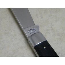 Schatt & Morgan Gowanda NY (Queen) Heritage Series Ebony 1213 1/4 Jack Knife in Box Schatt & Morgan Gowanda NY (Queen) Heritage Series Ebony 1213 1/4 Jack Knife in Box