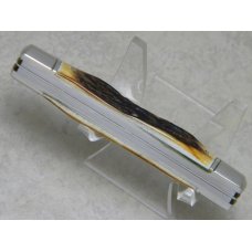 Queen Cutlery Co. #32 Stag Joe Pardue Large Congress Knife in Box - 1 of 400