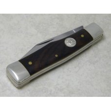 Queen Cutlery Co. #40 Cocobolo Wood Gunstock Jack Knife in Box Queen Cutlery Co. #40 Cocobolo Wood Gunstock Jack Knife in Box