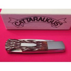 Cattaraugus Bone Handle Lock-back Pattern CM-11E A.G. Russell Cattaraugus Bone Handle Lock-back Pattern CM-11E A.G. Russell