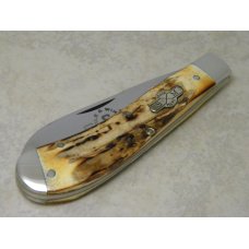 Schatt & Morgan Cutlery Co. Titusville PA (Queen) Stag 031288 Kentucky Shiner Knife c.2013 Schatt & Morgan Cutlery Co. Titusville PA (Queen) Stag 031288 Kentucky Shiner Knife c.2013