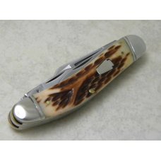 Schatt & Morgan Cutlery Co. Titusville PA Bone Series XX 045160 5 Blade Sowbelly Knife in Box c.2010 Schatt & Morgan Cutlery Co. Titusville PA Bone Series XX 045160 5 Blade Sowbelly Knife in Box c.2010