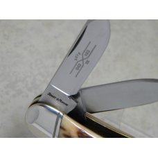 Schatt & Morgan Series XX Keystone Series Bone 043163 Rail Splitter Whittler Knife in Box c.2010 Schatt & Morgan Series XX Keystone Series Bone 043163 Rail Splitter Whittler Knife in Box c.2010